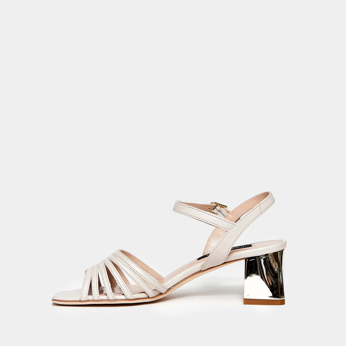 Prezioso Nude Nappa Sandal