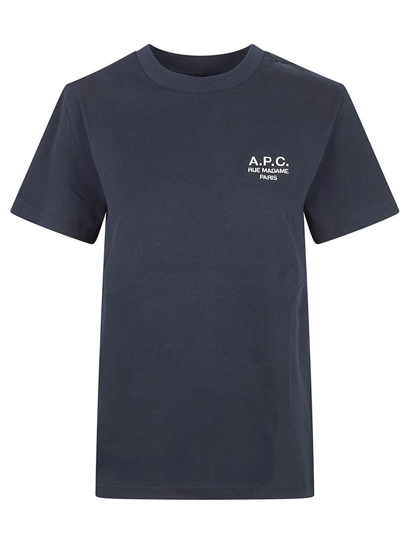 A.P.C. Cotton Jersey Logo Pullover