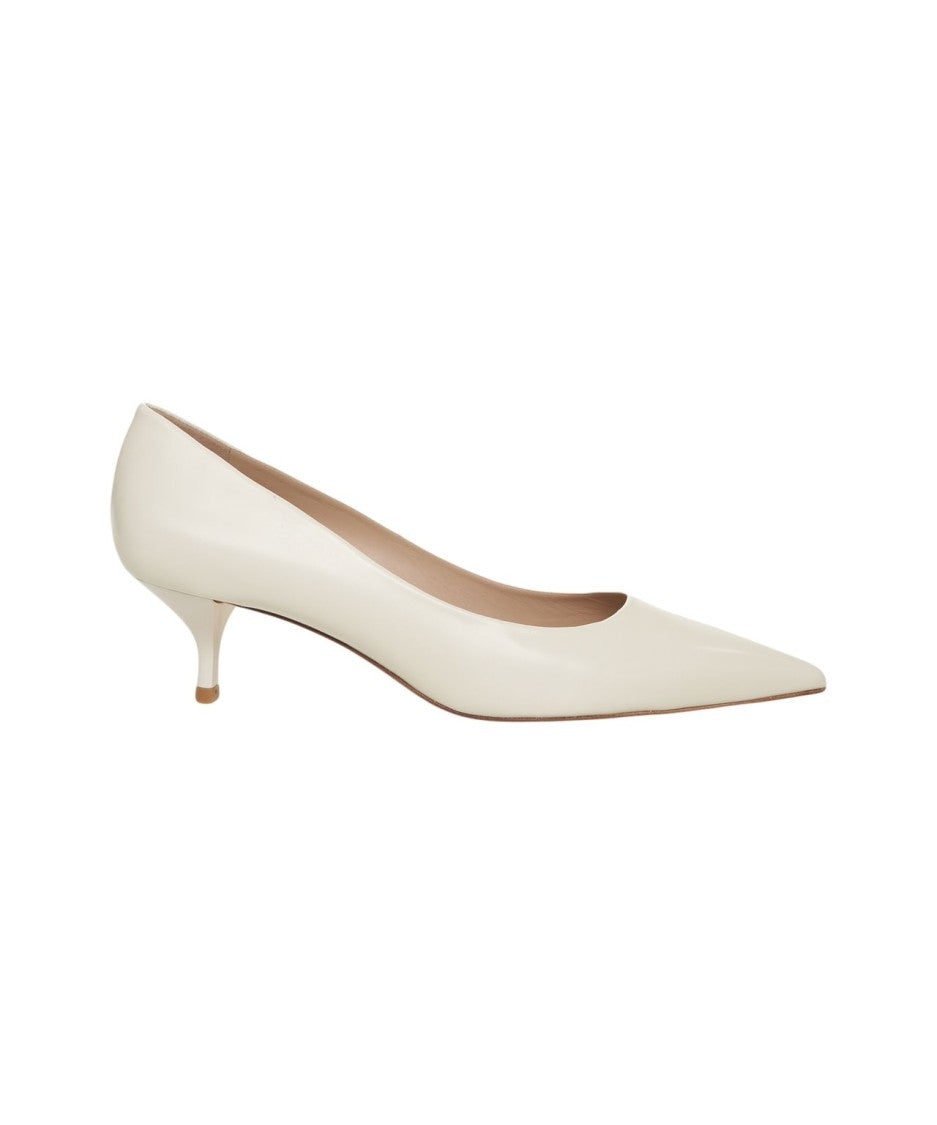 Stuart Weitzman Smooth Leather Pumps