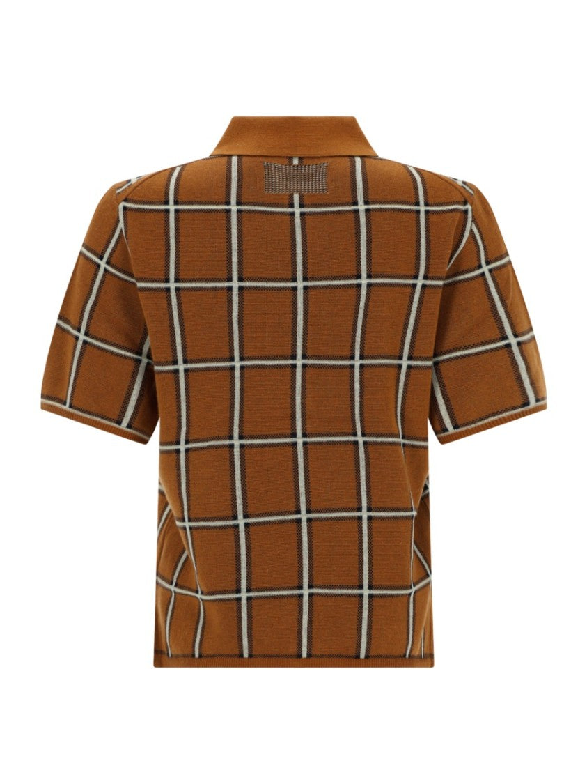 Guest In Residence Short Sleeved Plaid Button Shirt