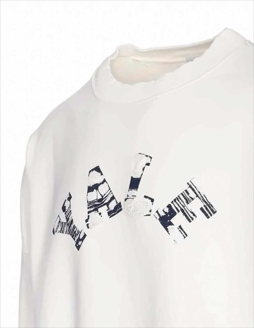 Wild Donkey Relaxed-Fit Long-Sleeve Shirt With Distressed Graphic Print