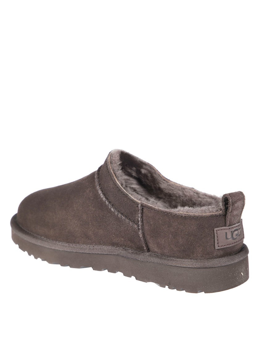 Ugg Classic Micro Suede Plush Fur Slip-On Shoes