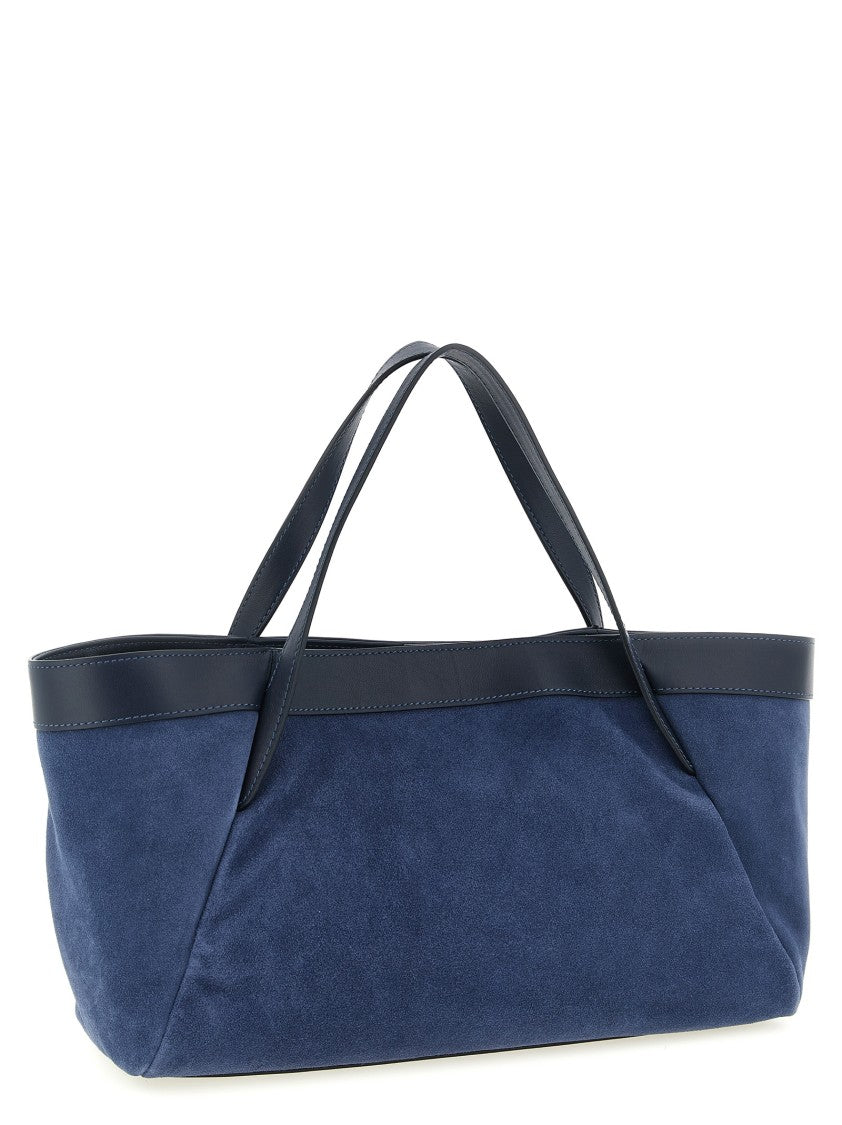 Twin-Set Suede Shoulder Bag