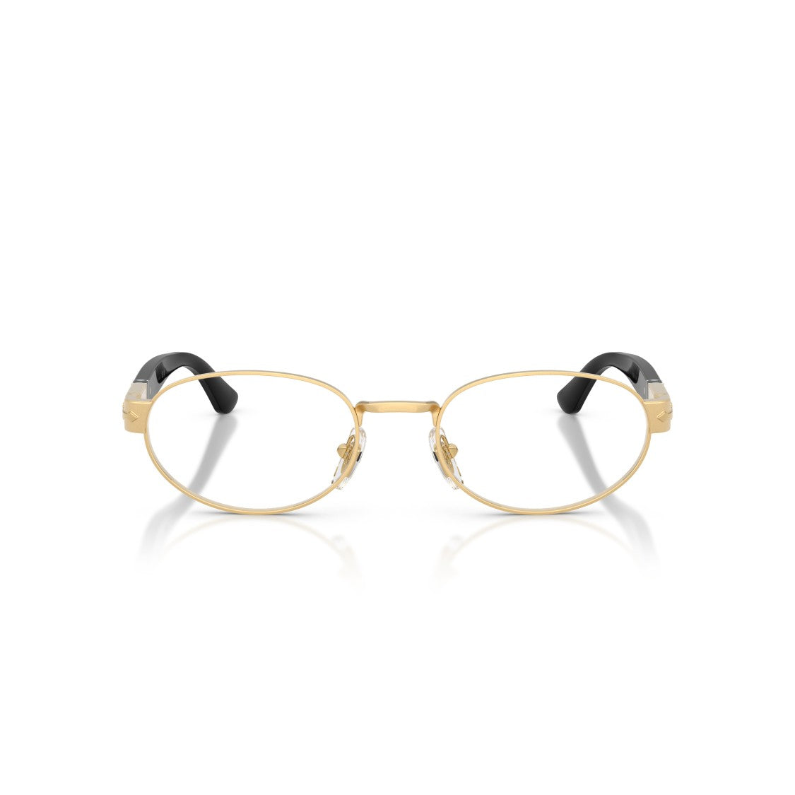 Persol 0Po1026v Oval Metal Frame Eyeglasses
