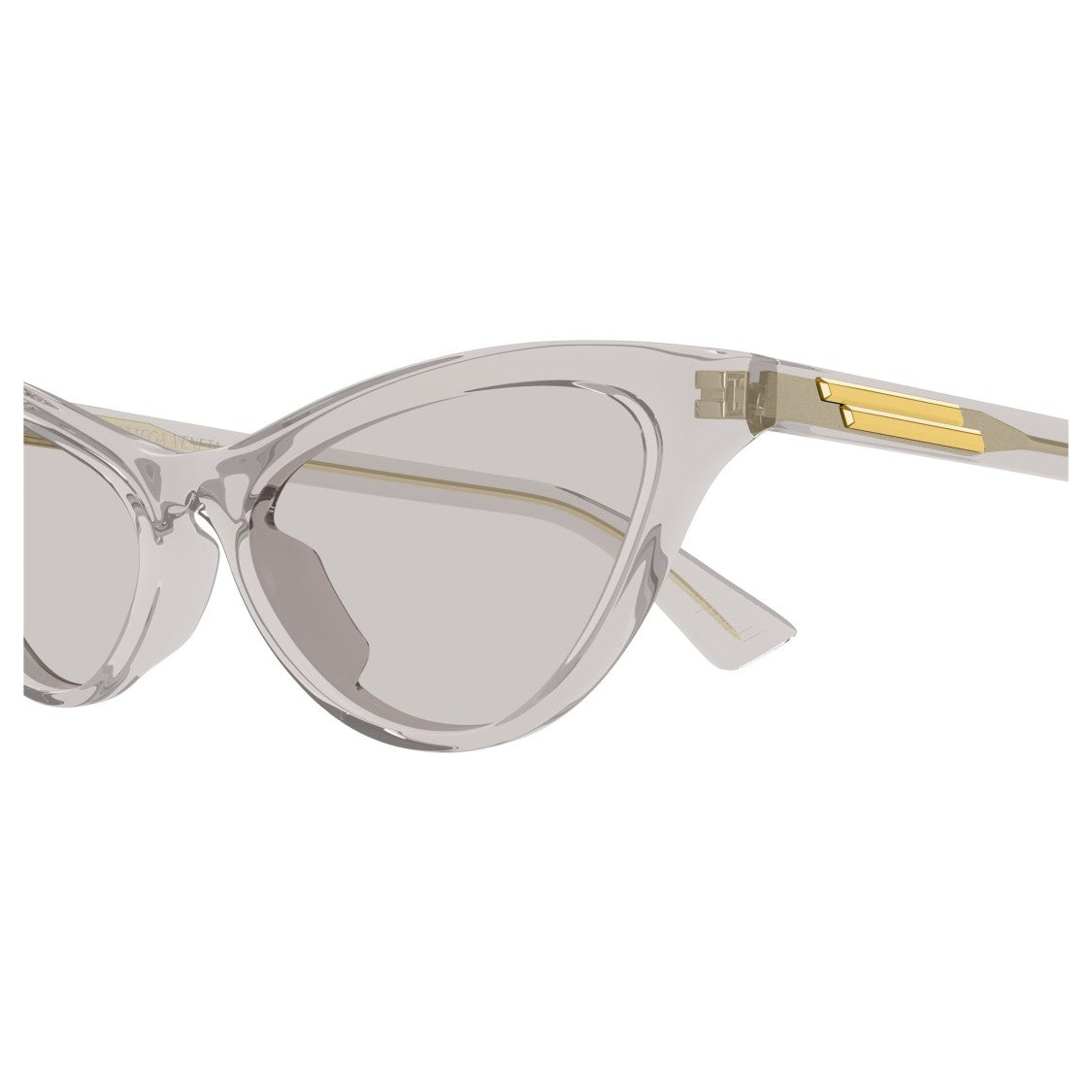Bottega Veneta Bv1414s Translucent Acetate Cat-Eye Sunglasses