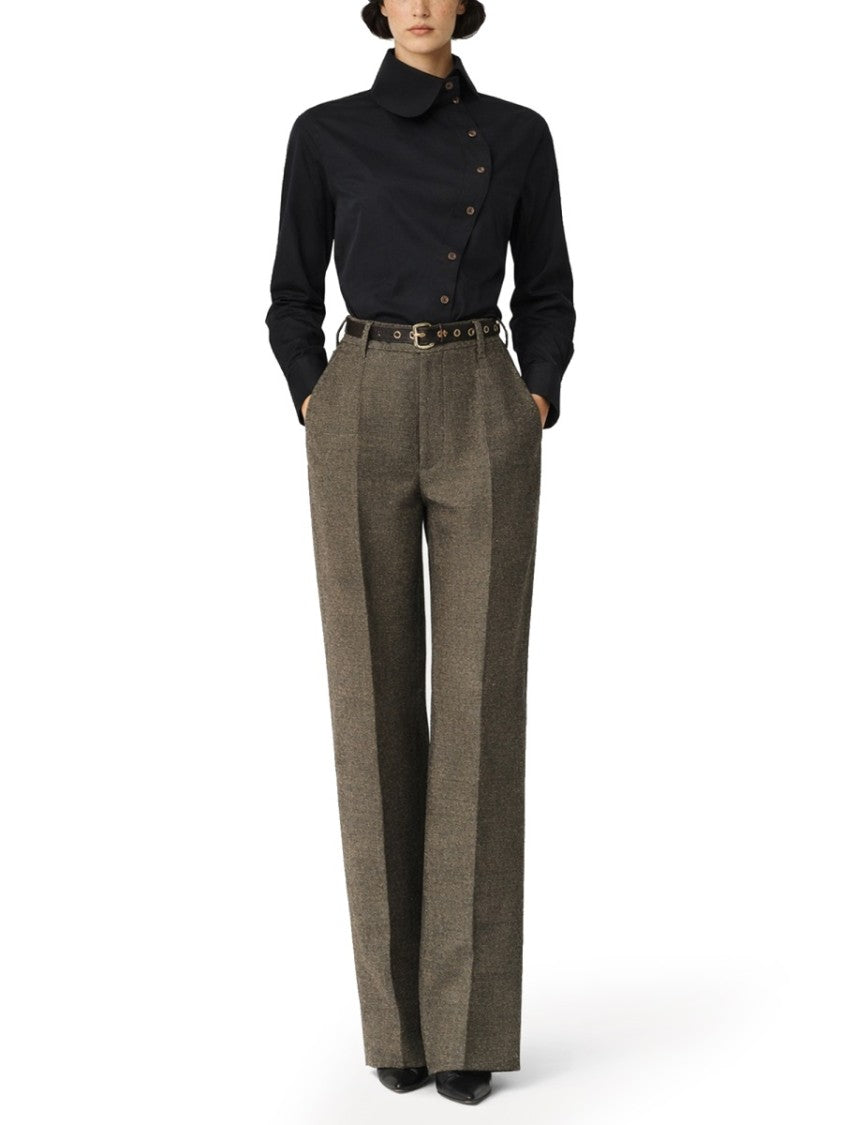 Vivienne Westwood Nice Fitted Asymmetrical Button Shirt