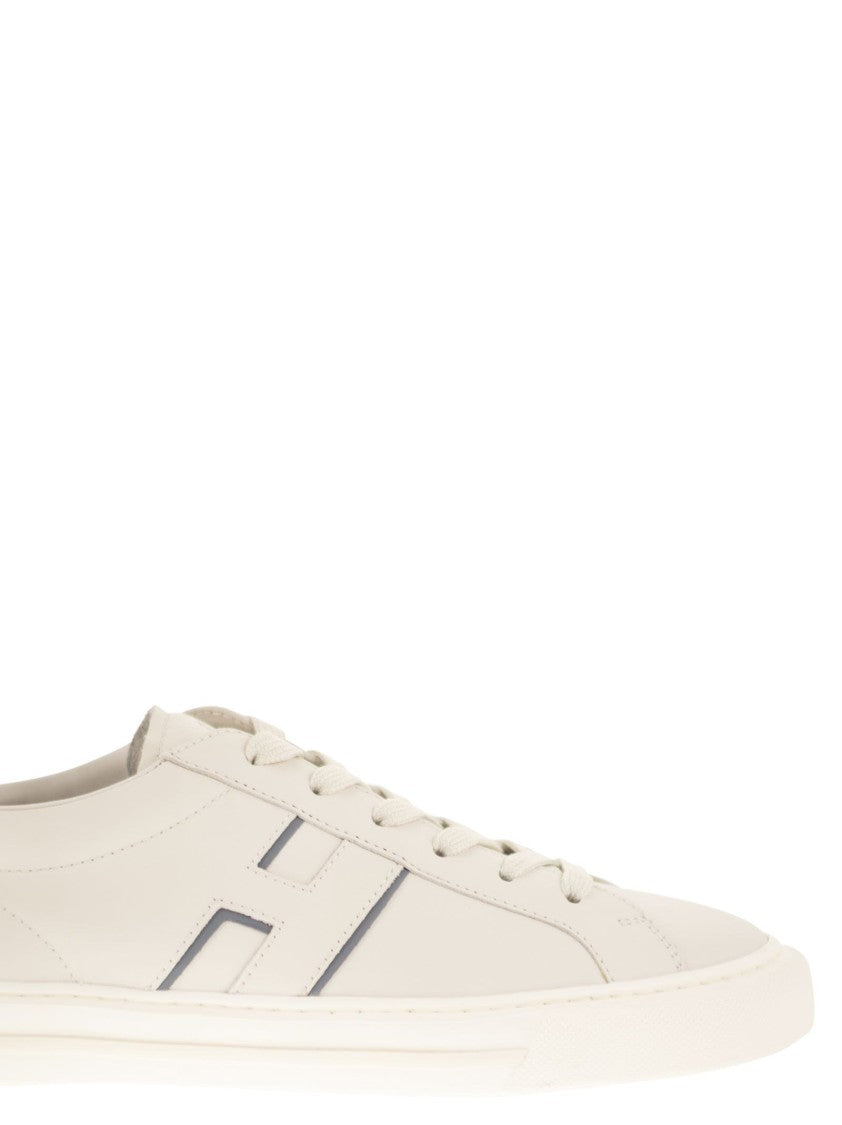 Hogan Rebel Leather Trainers With Memory Foam Insole