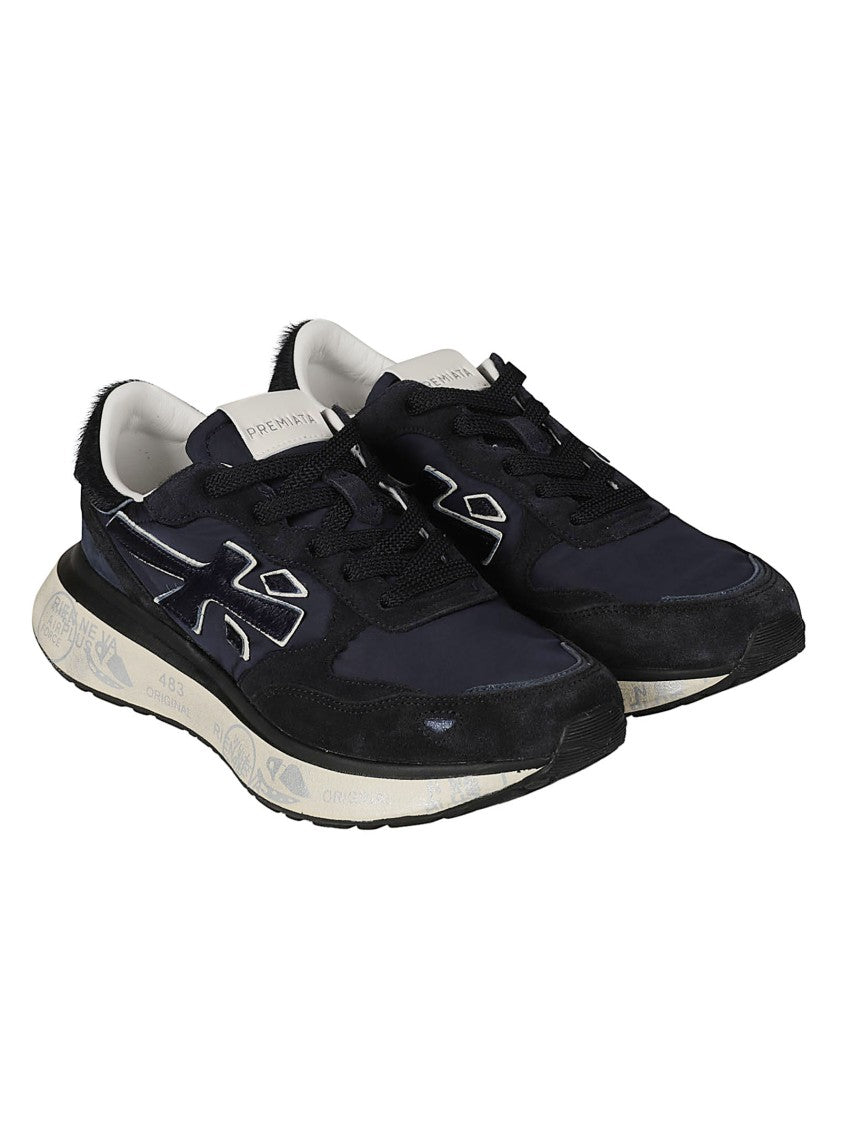 Premiata Lauryn Low-Profile Layered Sneakers