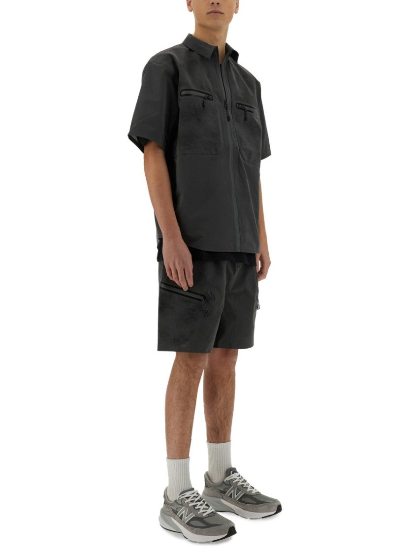 Alpha Industries Shorts With Laser-Cut Design