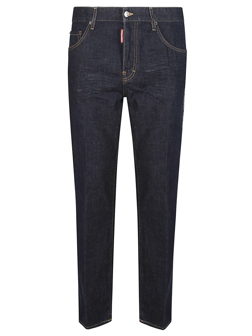 Dsquared2 642 Dark Indigo Straight Jeans
