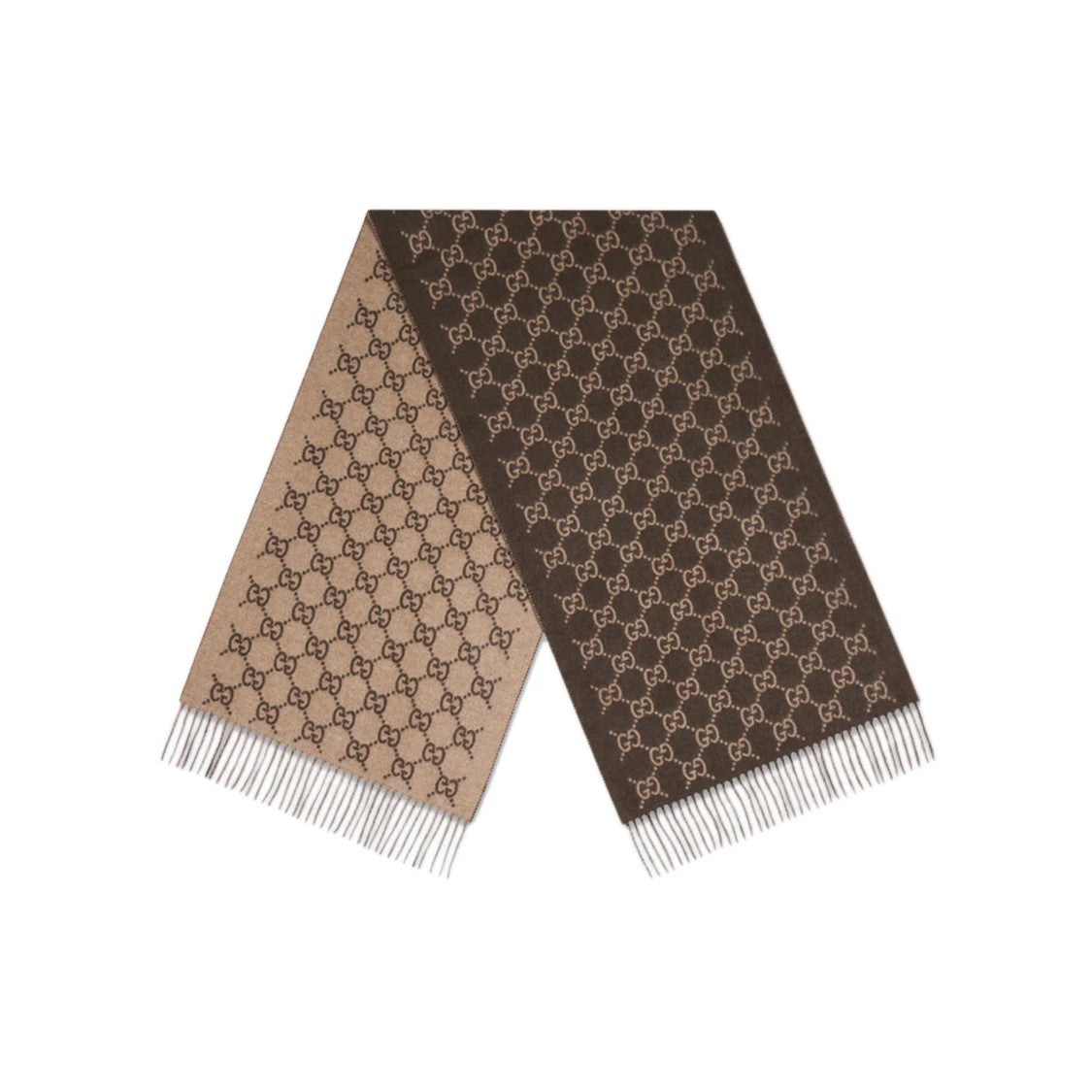 Gucci New Canvy Wool Scarf