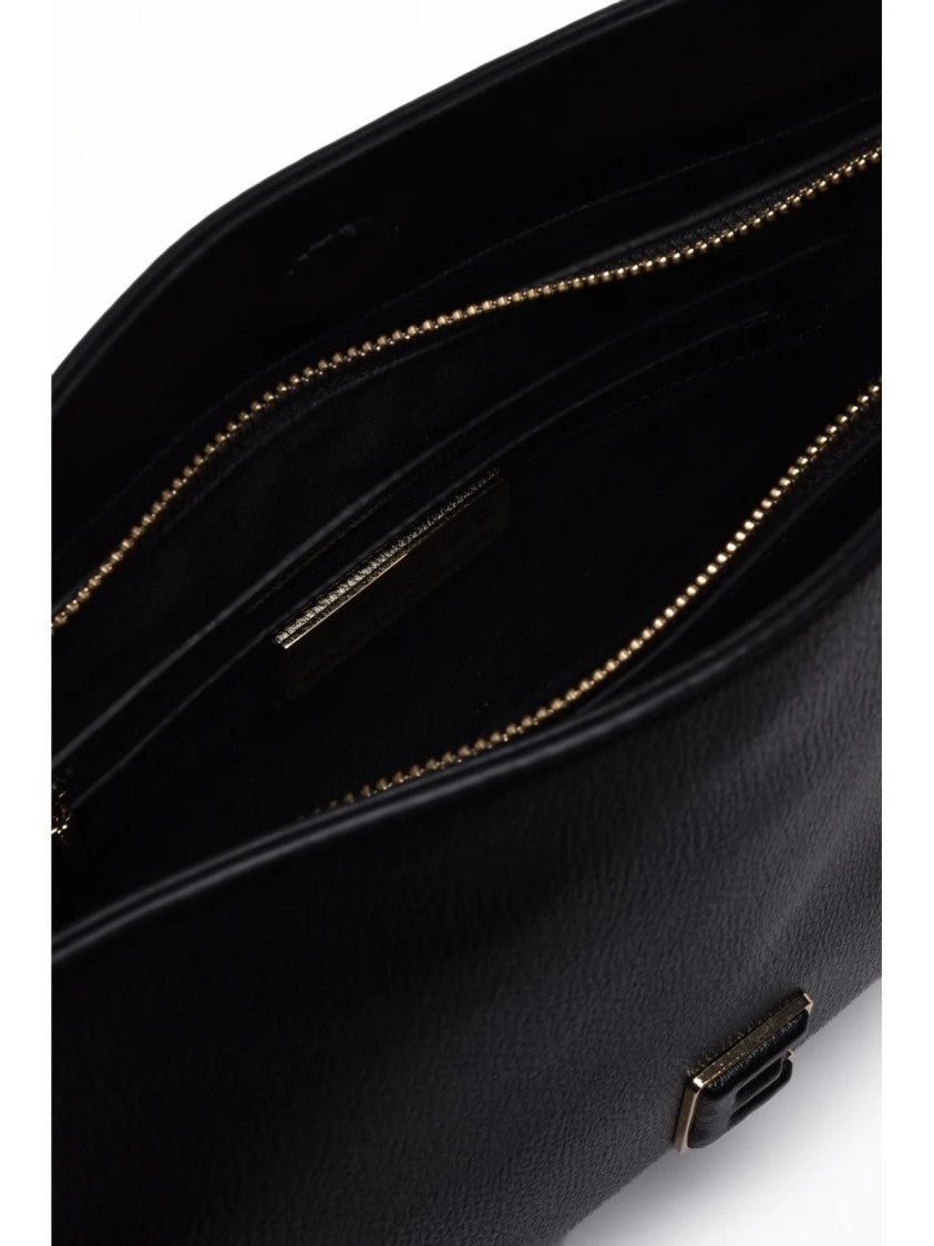 Ermanno Firenze Teresa Hobo Bag With Structured Silhouette And Magnetic Closure