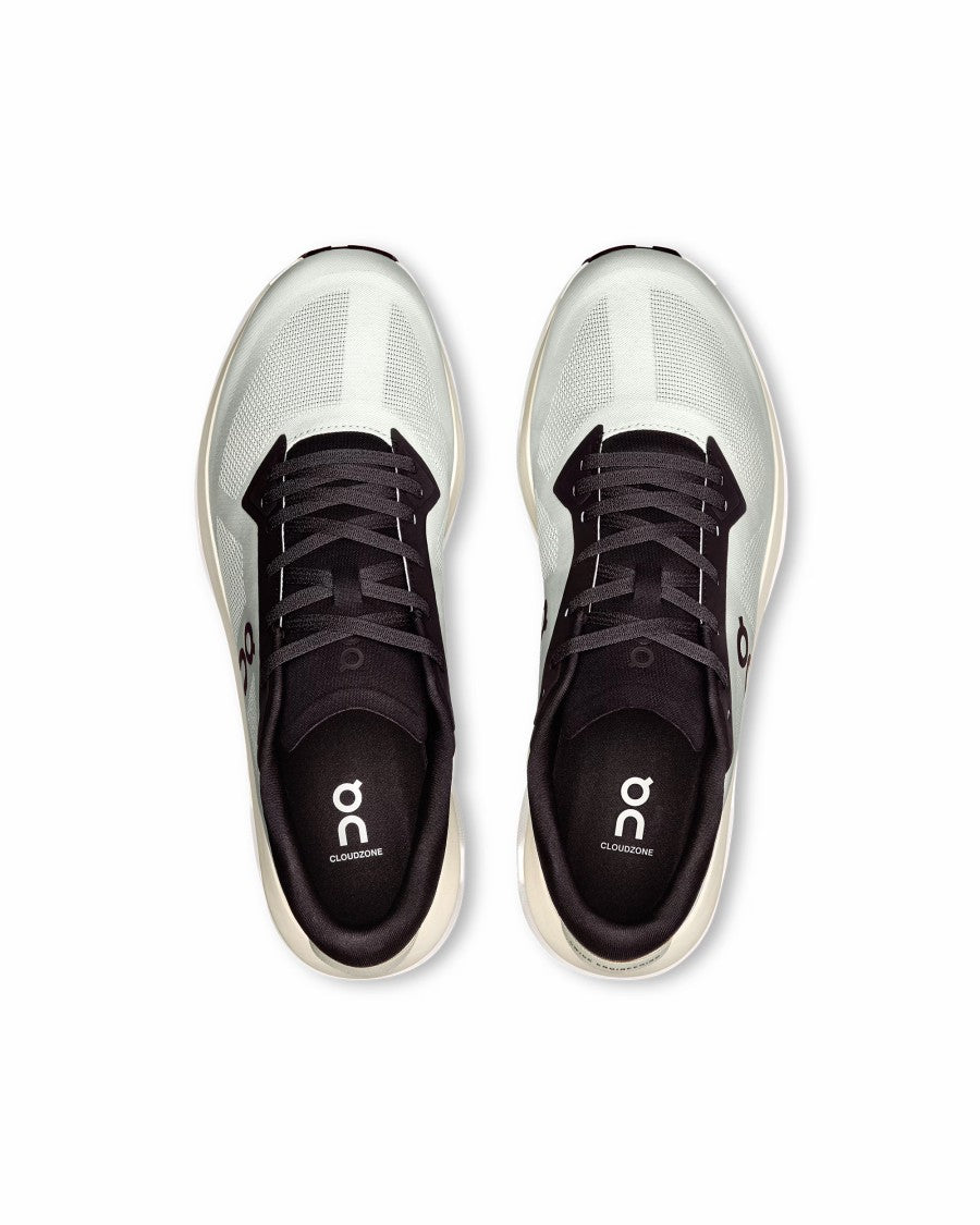 On Cloudzone Sneakers With Speedboard® Technology In Ice Black