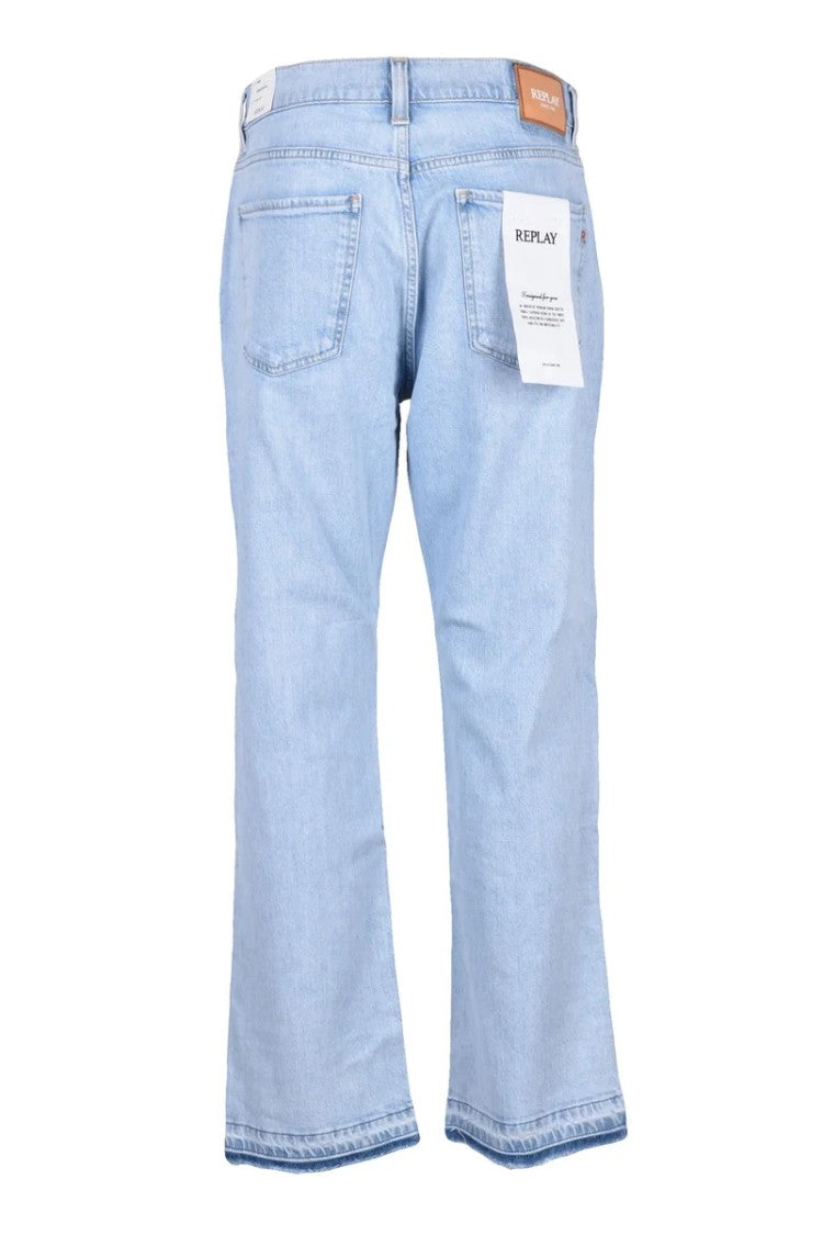 Replay Light Blue Maijke Cotton Lycra Jeans