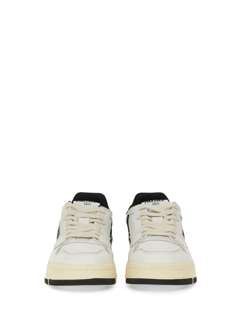 Autry Classic Low-Top Sneakers With Cow Leather And Suede Accents