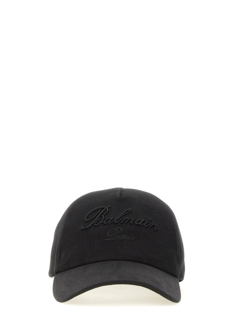 Balmain Curved Brim Baseball Hat