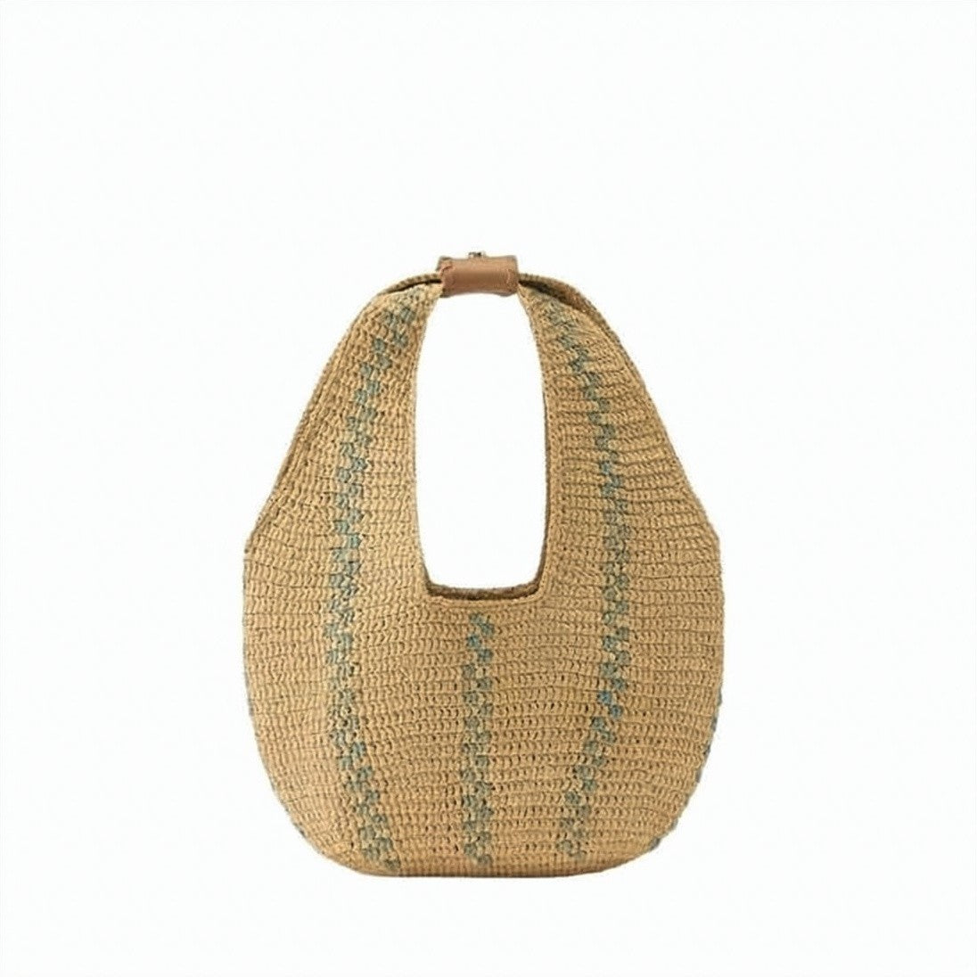 Helen Kaminski Woven Raffia Shoulder Bag