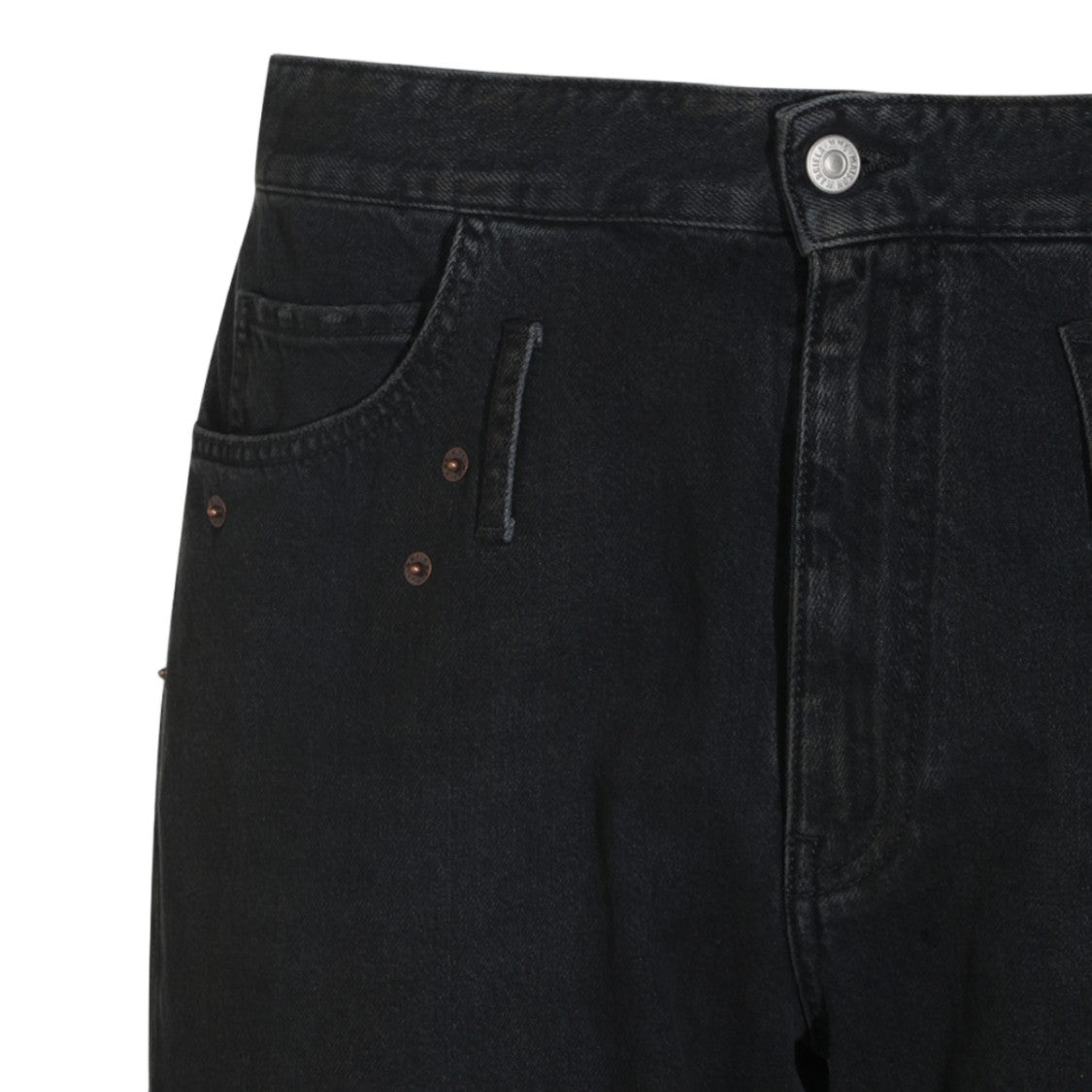 Mm6 By Maison Margiela High-Waist Vintage-Inspired Straight-Leg Jeans