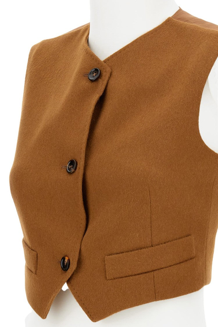 Max Mara Camelwool Vest Edda