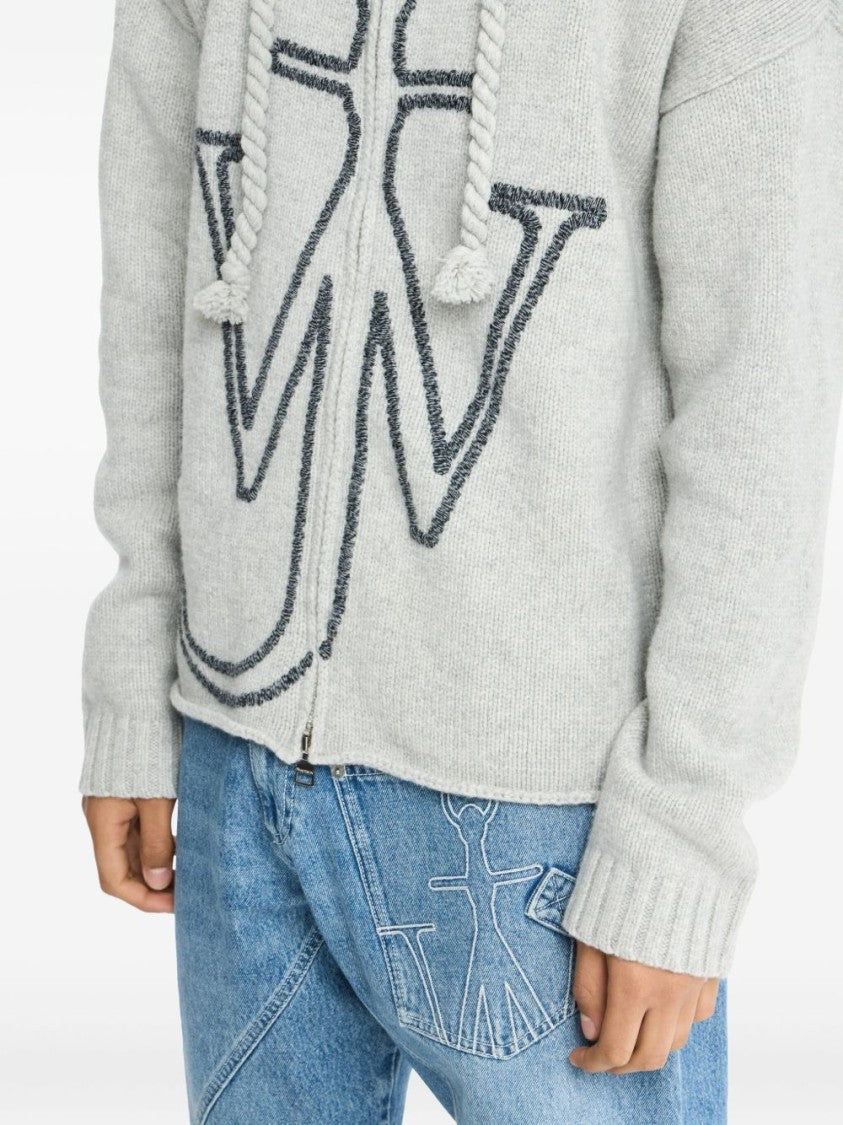 J. W. Anderson Textured Zip-Up Hoodie