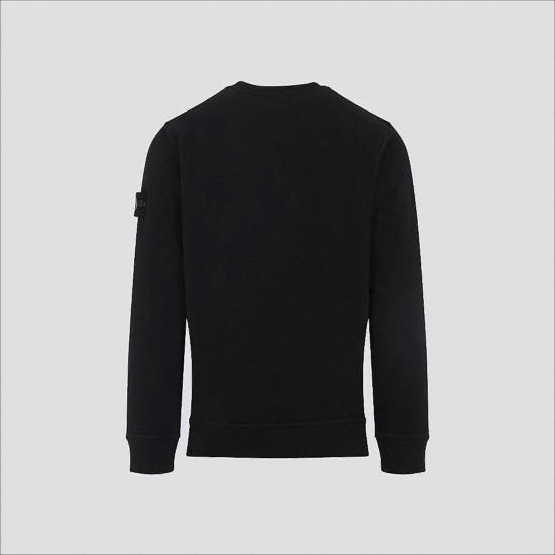 Stone Island Long-Sleeve Crewneck Sweatshirt With Distinctive Patch