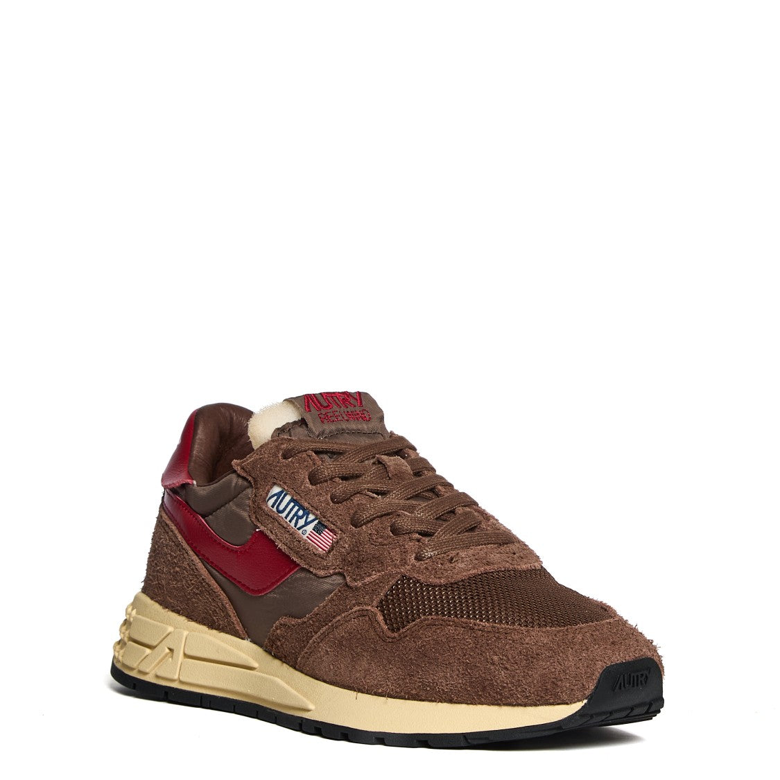 Autry Low-Top Sneakers With Padded Collar And Textured Sole