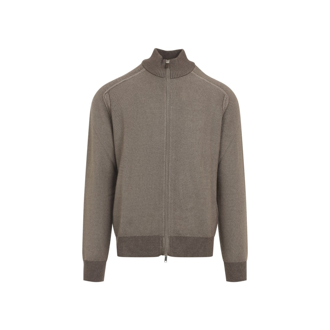 Zegna Cashseta Full Zip Pullover