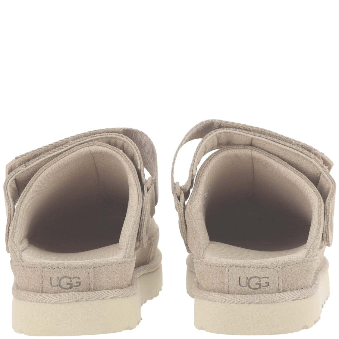 Ugg Beige Suede Clogs