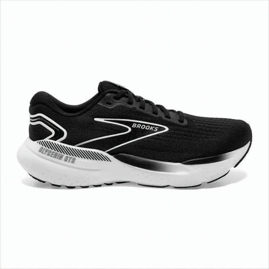 Brooks Sporty Black Mesh Sneakers