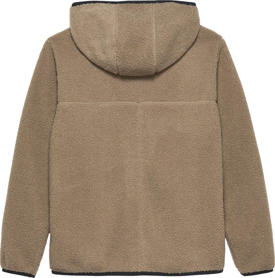 Tommy Jeans Textured Beige Sherpa Hoodie