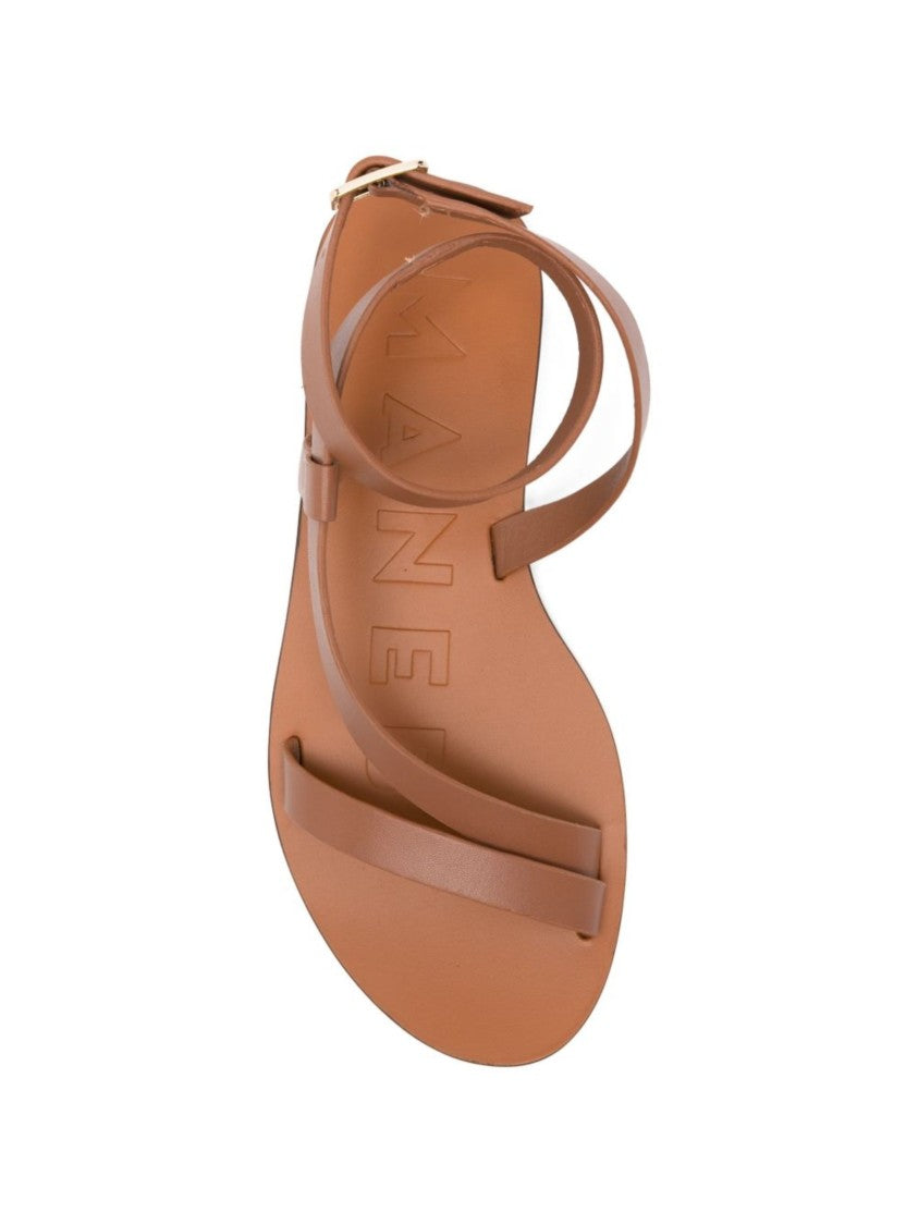 Manebi Cayon Minimalist Ankle Strap Sandals