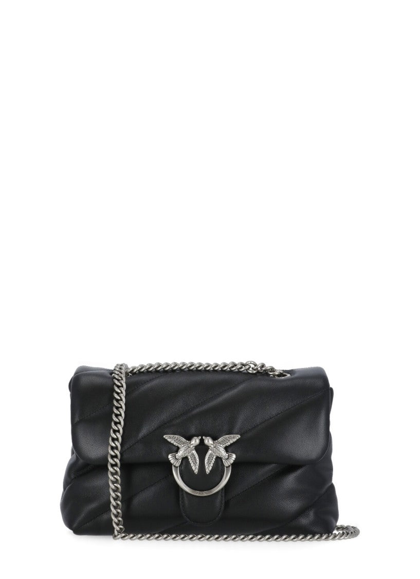 Pinko Black Love Puff Shoulder Bag