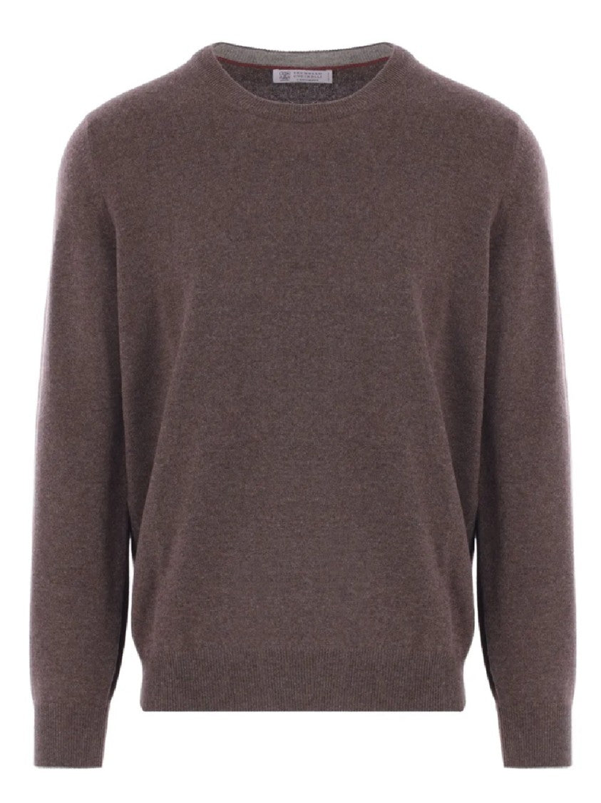 Brunello Cucinelli Refined Wool Crew Neck Knitwear