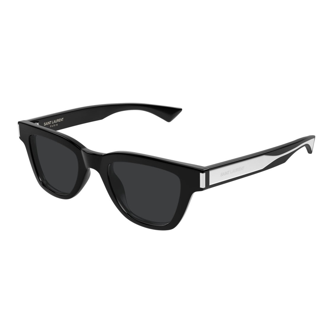 Saint Laurent Sl 789 Jacques Rectangular Frame Black Sunglasses