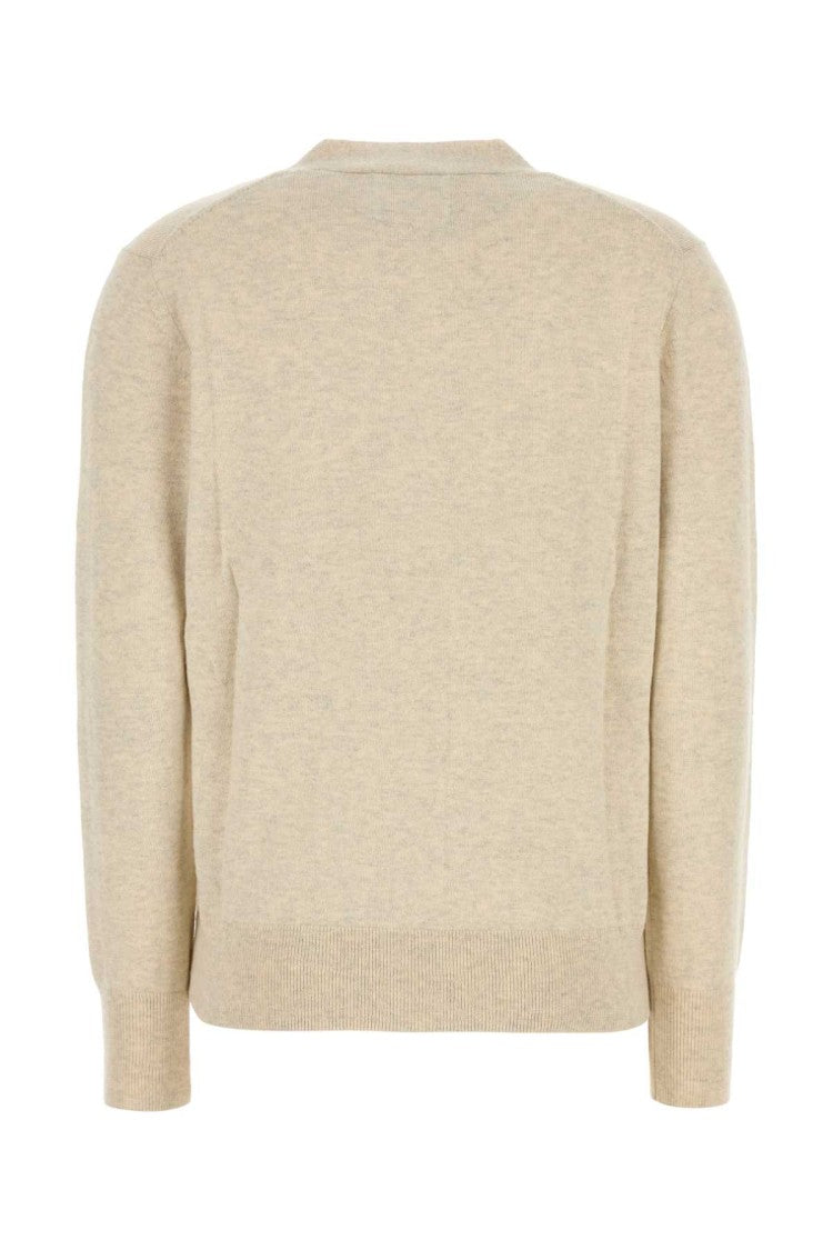 Isabel Marant Étoile Melange Cream Cotton Blend Karina Cardigan