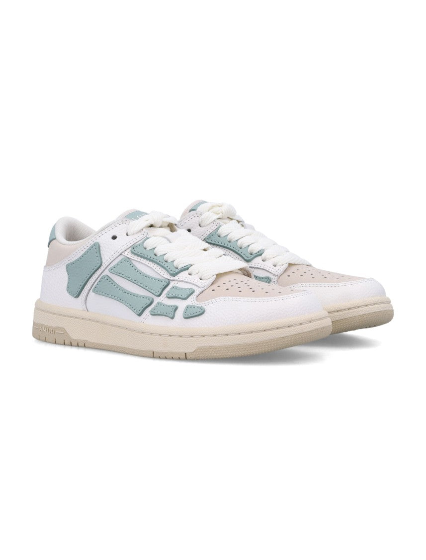 Amiri Skel Low Top Skeletal Sneakers