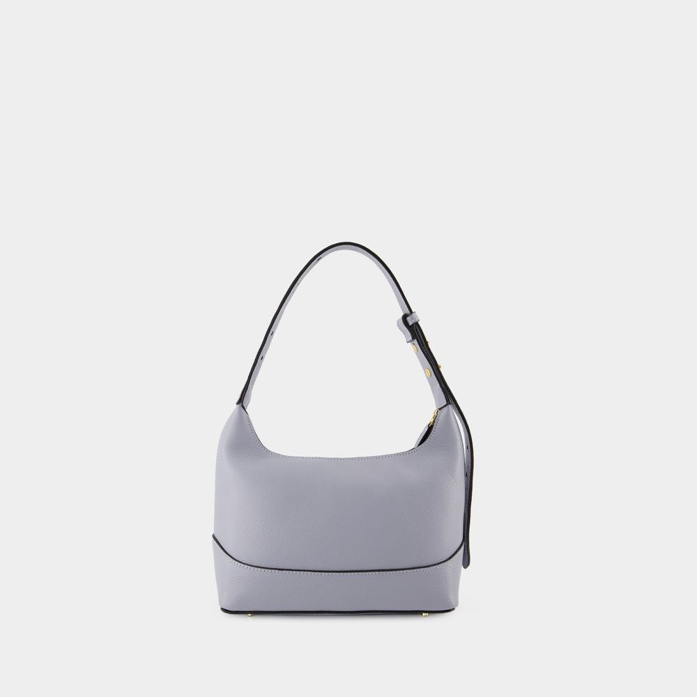 Elleme Loop Hobo Bag  - Blue/Black - Leather