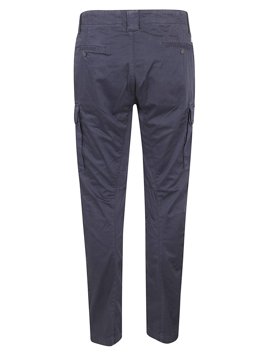 C.P. Company Ergonomic Cargo Pants With Multi-Pocket Design And Signature Lens