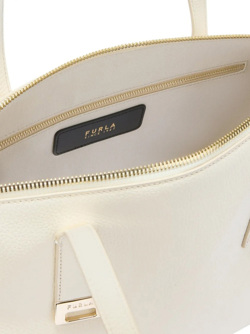 Furla Olivia M Tote Structured Smooth Leather Tote