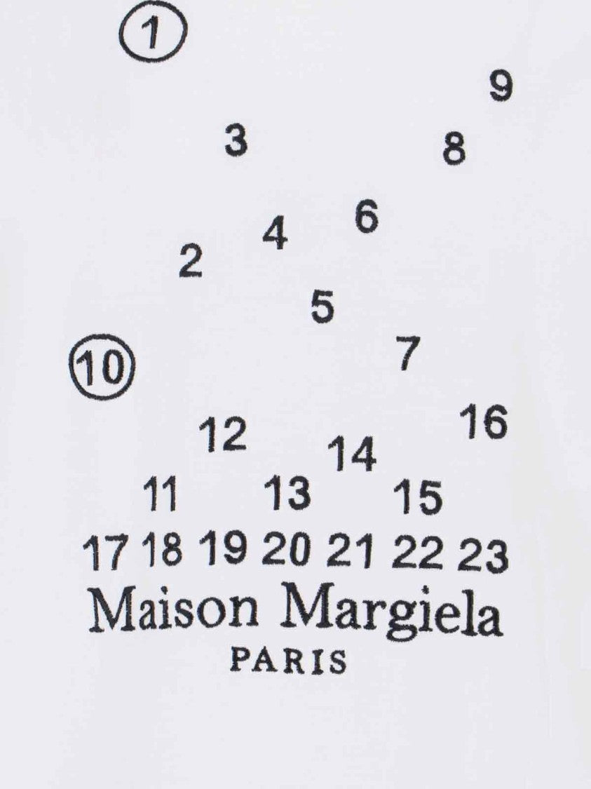 Maison Margiela Numeric Logo T-Shirt – White
