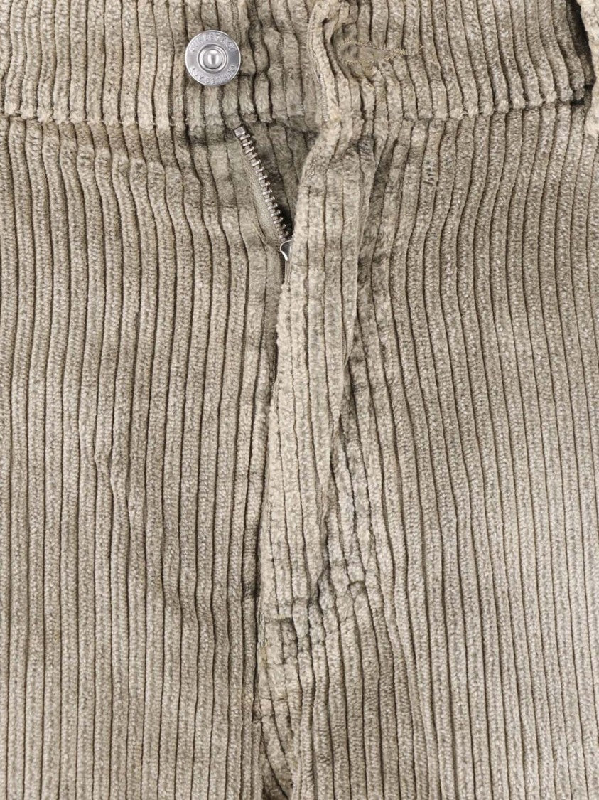 Our Legacy Wide-Cut Straight-Leg Corduroy Pants With Textured Ribbing
