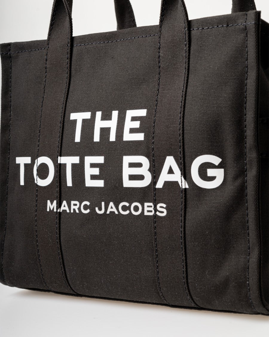 Marc Jacobs Canvas Tote Bag With Printed Logo Design