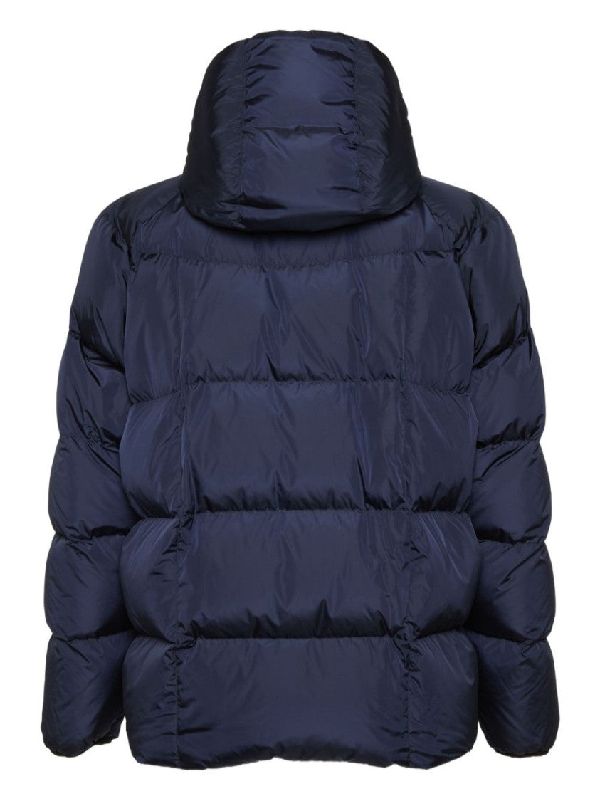 Dsquared2 Quilted Navy Blue Jacket