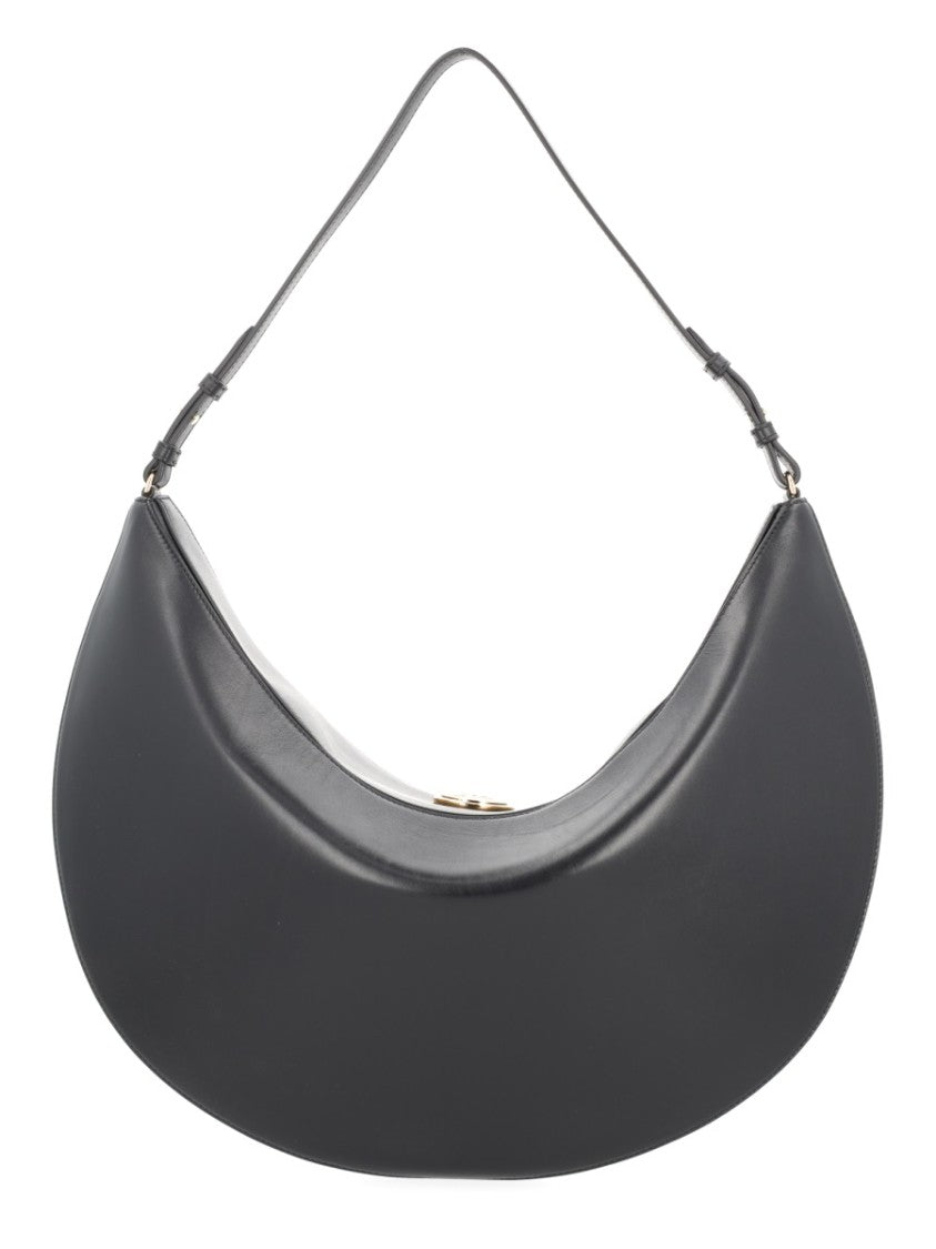 Jacquemus Ovalo Large Crescent Hobo Shoulder Bag
