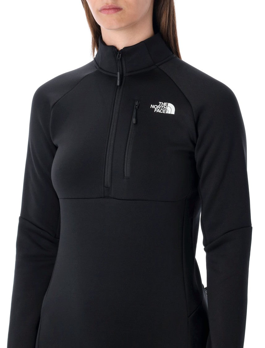 The North Face Black Polartec Meteora Technical Fleece 1/4 Zip