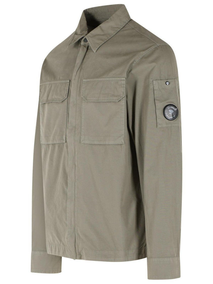 C.P. Company Beige Cotton Overshirt
