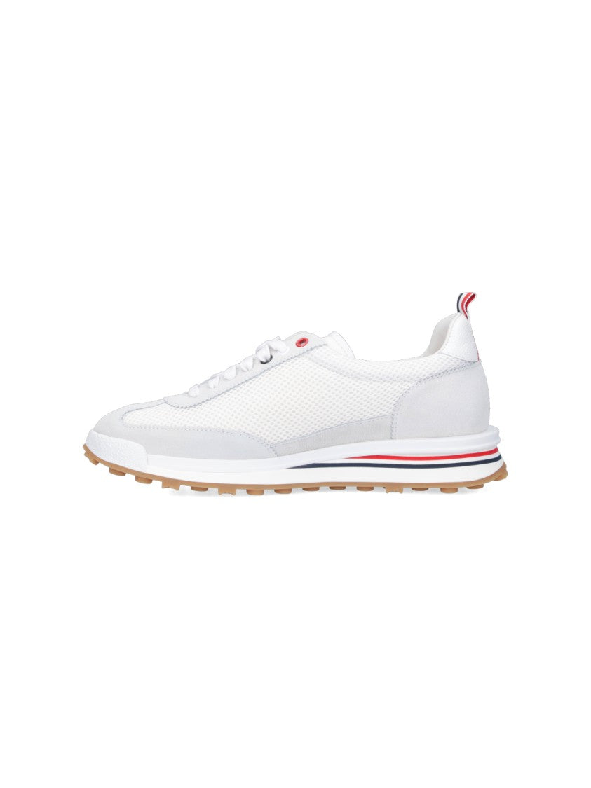 Thom Browne "Tech Runner" Sneakers – White
