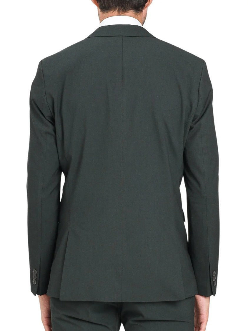 Selected Forest Green Two-Button Tailored Recycled Polyester Blazer