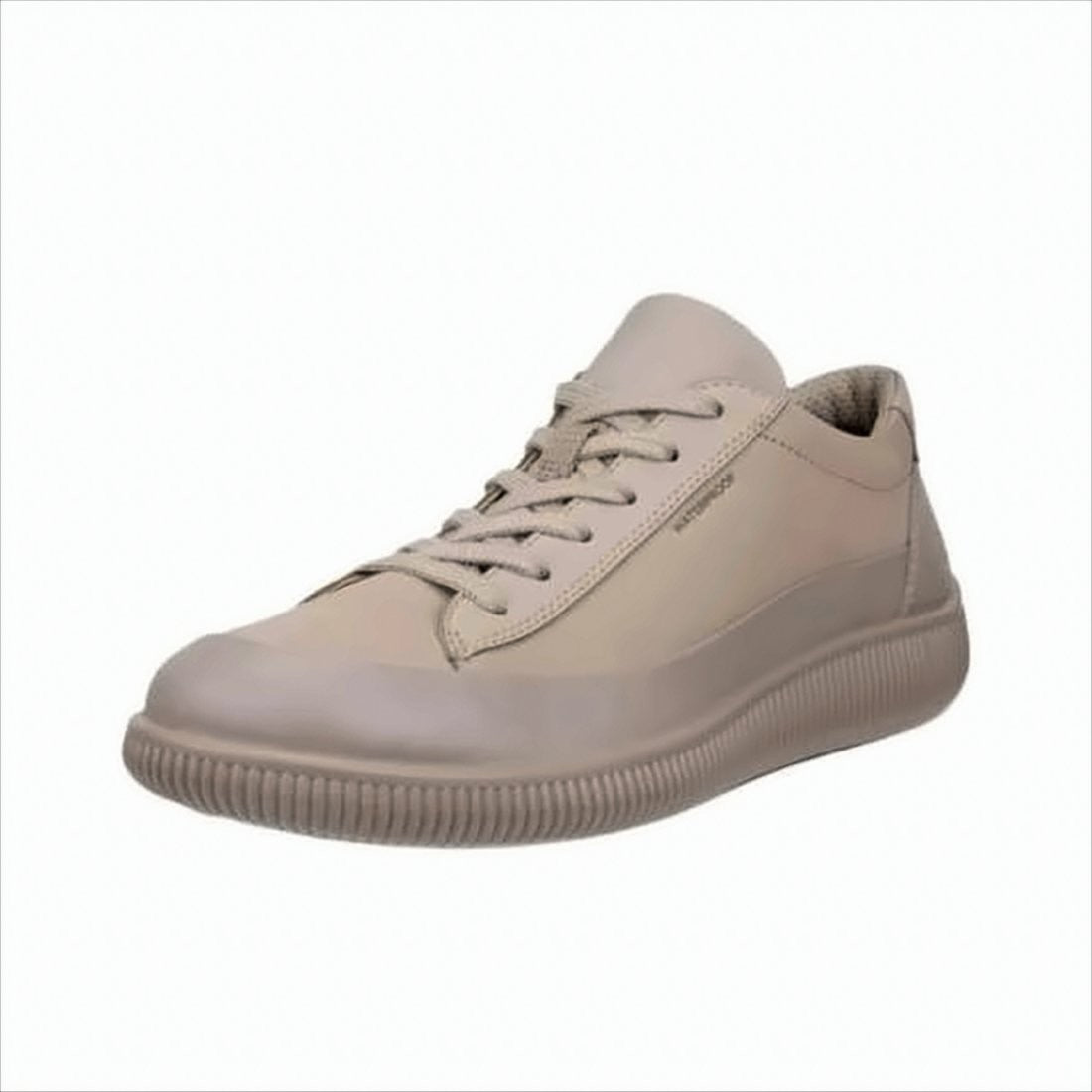 Ecco Minimalist Cowhide Leather Low-Top Sneakers