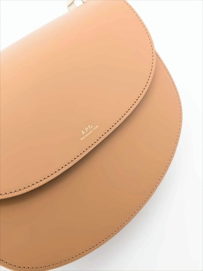 A.P.C. Smooth Leather Shoulder Bag